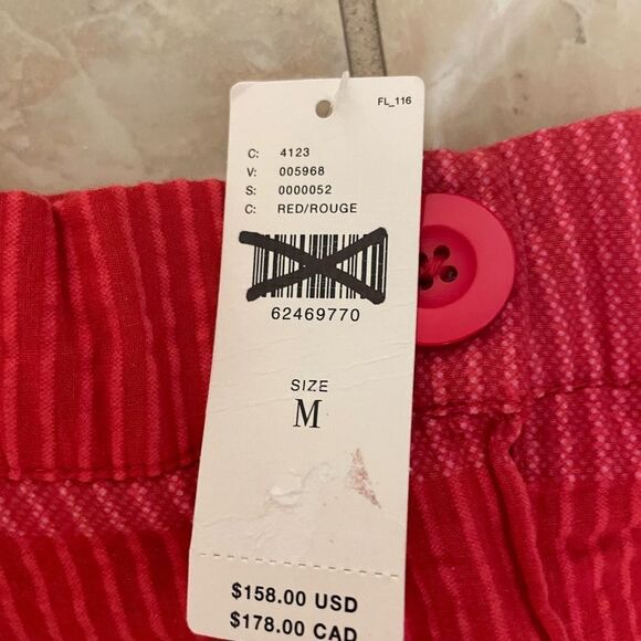 NWT Anthropologie Poridge  Preppy Plaid pants size M - Picture 9 of 12